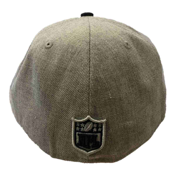 Dallas Cowboys New Era 59Fifty Gray & Navy Structured Flat Bill Hat Cap (7  1/2)