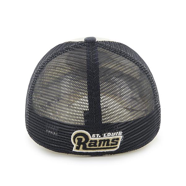 St. Louis Rams 47 Brand Tri-Tone Privateer Closer Mesh Flexfit