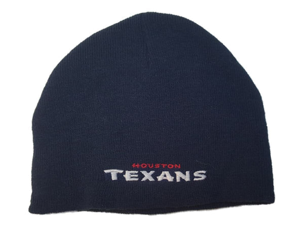 Houston Texans Reebok YOUTH Navy Blue Acrylic Knit Skull Beanie Hat Cap