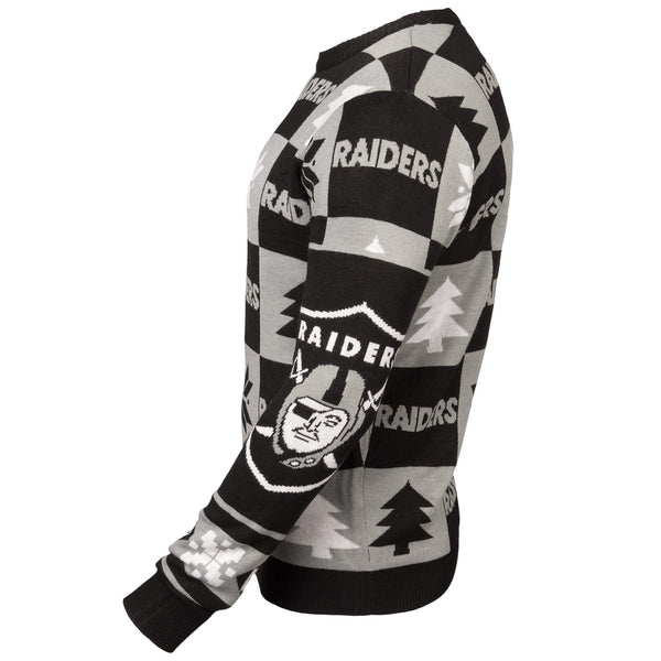Las Vegas Raiders NFL Forever Collectibles Black & Gray Knit