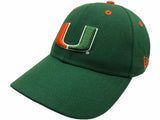 Miami Hurricanes New Era Dark Green Fitted Concealer Hat Cap - Sporting Up