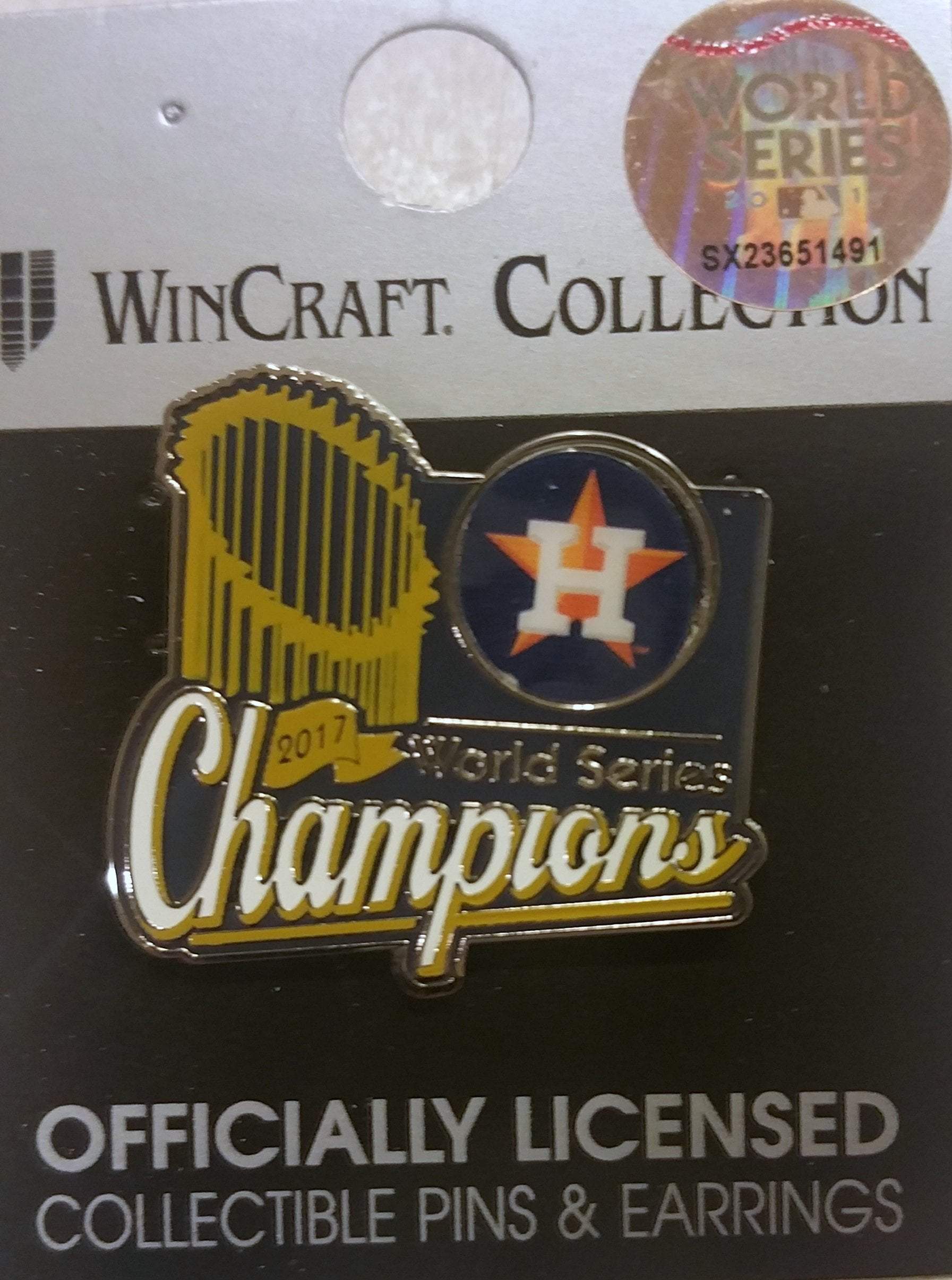 WinCraft Houston Astros 2022 American League Champions Collector Pin