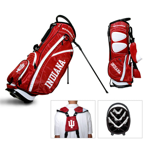 Shop Indiana Hoosiers Team Golf Fairway Lightweight 14-Way Top Golf Club Stand Bag - Sporting Up