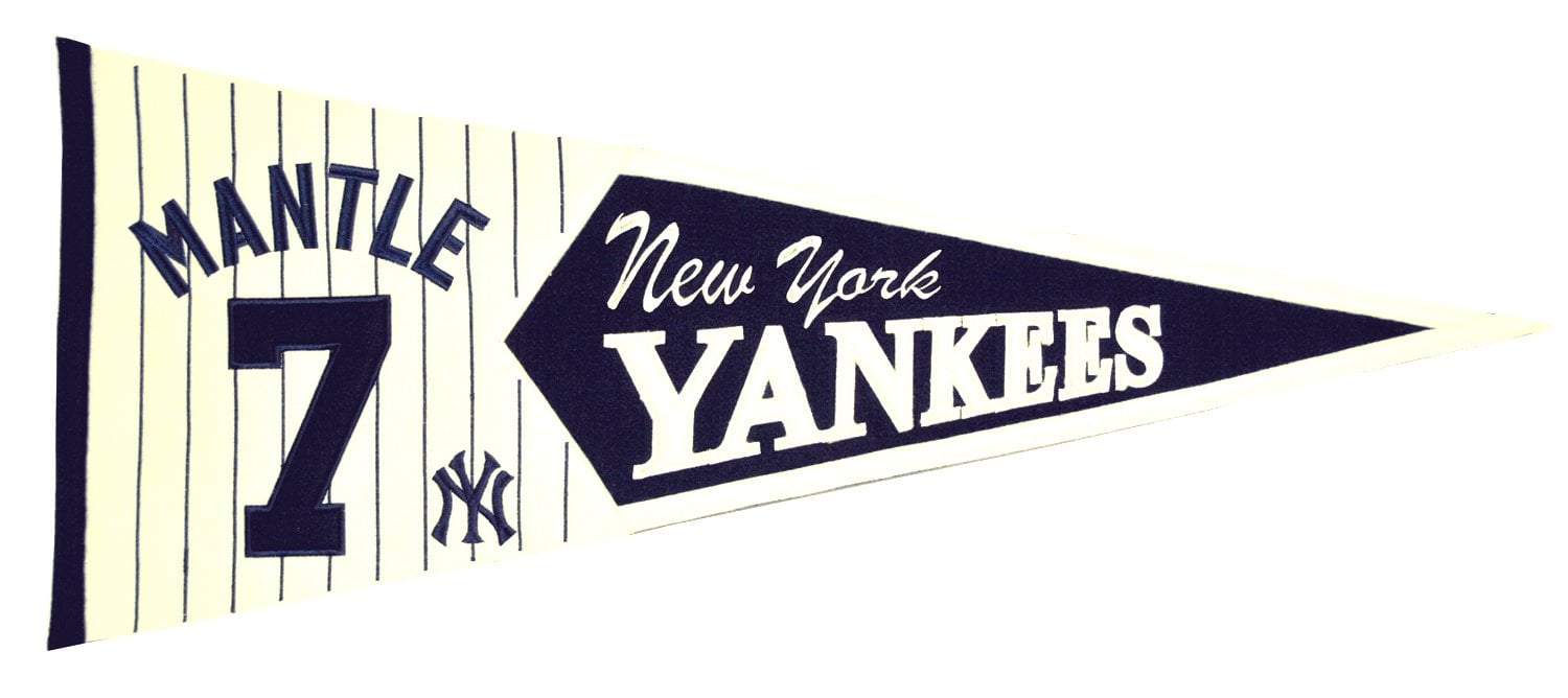 24 x 38 MLB New York Yankees Wool Banner