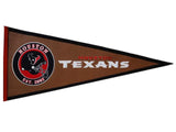 Houston Texans Pigskin Winning Streak Pennant (32", x 13") - Sporting Up