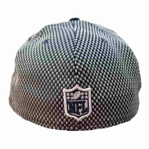 Dallas Cowboys New Era 59FIFTY Gray Structured Fitted Flat Bill Hat Cap (7  1/2)