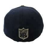 Dallas Cowboys New Era 59Fifty Navy & Gray Structured Flat Bill