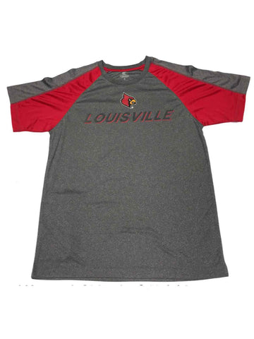 Champion Louisville Cardinals Red Old English Short Sleeve T Shirt