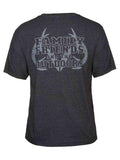 Realtree Camouflage Dark Gray "Family Friends & the Outdoors" Pocket T-Shirt (L) - Sporting Up