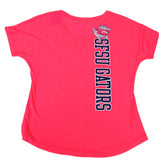 San Francisco State Gators Champion Women Pink Short Sleeve V-Neck T-Shirt (M) - Sporting Up