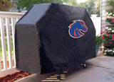 Boise State Broncos HBS Black Outdoor Heavy Duty Vinyl BBQ Grill Cover - Sporting Up