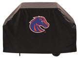 Boise State Broncos HBS Black Outdoor Heavy Duty Vinyl BBQ Grill Cover - Sporting Up