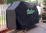 South Florida Bulls HBS Black Outdoor Heavy Duty Vinyl BBQ Grill Cover - Sporting Up