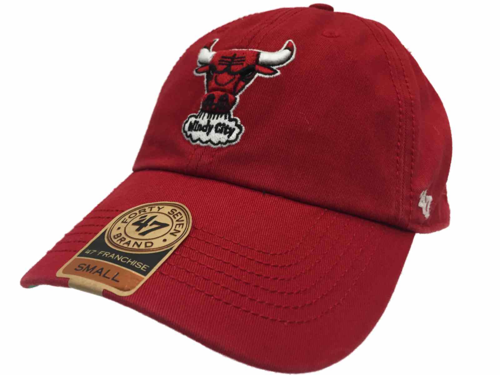 47 Brand Chicago Bulls Clean Up Hat - Black