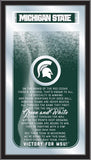 Michigan State Spartans Holland Bar Stool Co. Fight Song Mirror (26" x 15") - Sporting Up