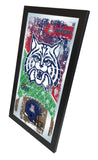 Arizona Wildcats HBS Blue Football Framed Hanging Glass Wall Mirror (26"x15") - Sporting Up