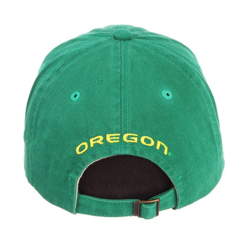 Oregon Ducks Zephyr Tokyodachi Shibuya Kelly Green Adj. Slouch Hat