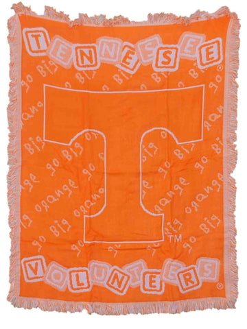 Shop Tennessee Volunteers Northwest Co. Youth Orange Triple Woven Throw Blanket - Sporting Up