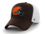 Cleveland Browns 47 Brand Brown Draft Day Closer Performance Flexfit Hat Cap - Sporting Up