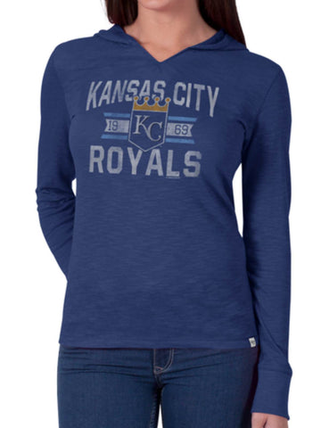 Kansas City Royals 47 Brand Women Blue Primetime Long Sleeve