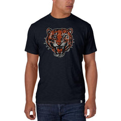 Brand New w/tags DETROIT TIGERS Vintage Logo ORANGE T Shirt