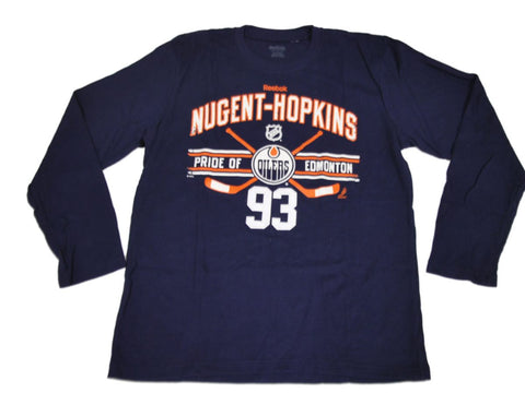 Houston Oilers Throwback Reebok Longsleeve Logo T Shirt