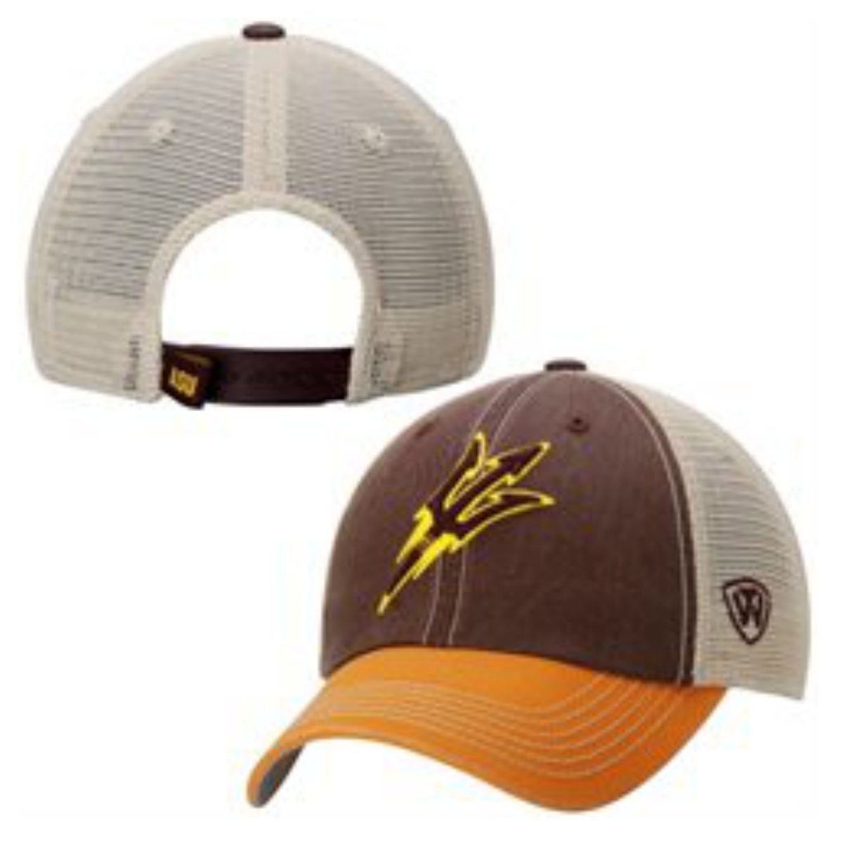 Arizona State Sun Devils Top of the World Offroad Trucker Adjustable Hat -  Maroon