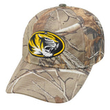 Missouri Tigers TOW Camo Realtree Xtra Memory Foam Flexfit Hat Cap (M/L) - Sporting Up