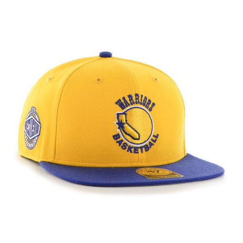 Golden State Warriors 47 Brand Blue Headline Pullover Hoodie