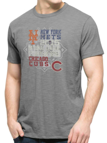 New York Mets Kansas City Royals 47 Brand Women 2015 World Series T-Shirt