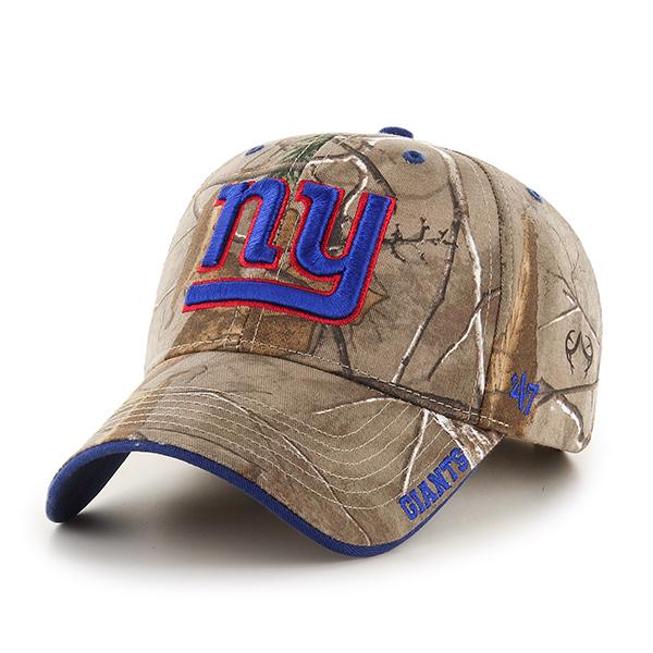 New York Giants Camo Adjustable Back Cap