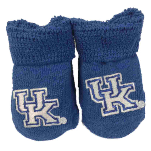 Shop Kentucky Wildcats Two Feet Ahead Infant Baby Newborn Royal Blue Socks Booties - Sporting Up