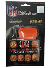 Fan Creations NFL Halloween Distressed Team Logo Pumpkin Sign Cincinnati Bengals