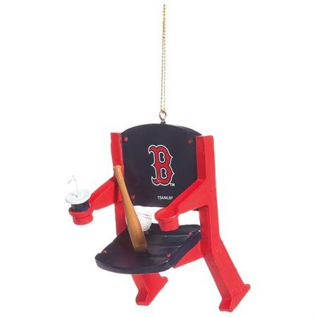 Boston Red Sox Team Sports Navy & Red Stadium Chair Christmas Tree 