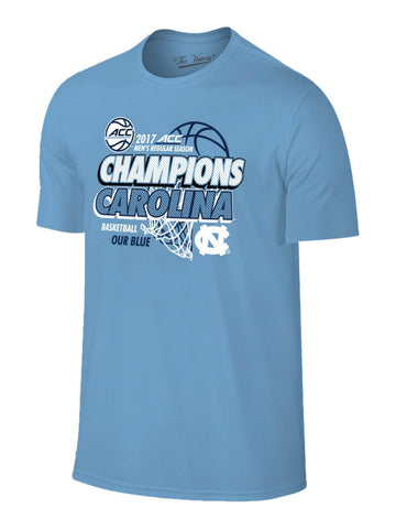 Shop North Carolina Tar Heels 2016-2017 ACC Basketball Season Champions T-Shirt - Sporting Up