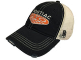 Pontiac GTO Retro Brand Vintage Mesh Adjustable Snapback Car Trucker Hat Cap - Sporting Up