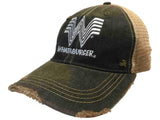 Whataburger Restaurant Retro Brand Mudwashed Mesh Adj. Snapback Trucker Hat Cap - Sporting Up