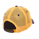 Appalachian State Mountaineers Zephyr Black "Freeway" Mesh Adj. Slouch Hat Cap - Sporting Up