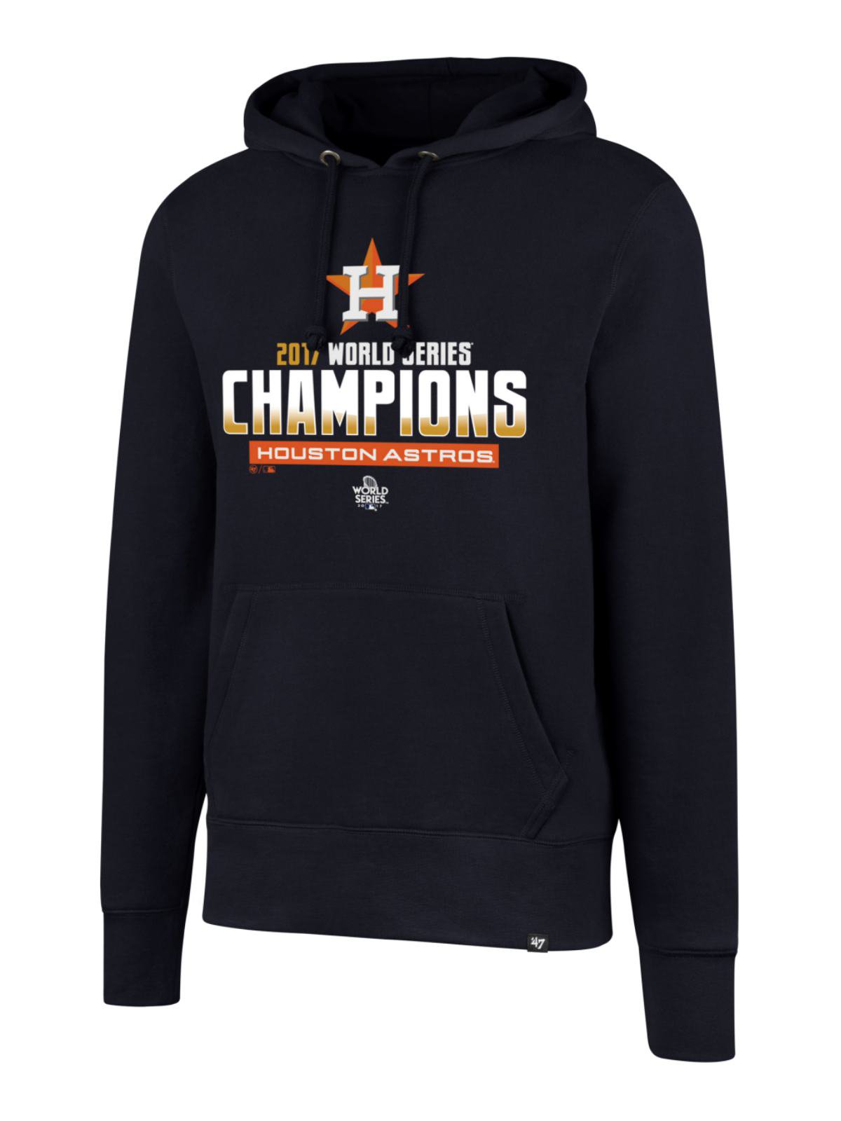 Houston Astros 2017 World Series Champions 47 Brand Navy Hoodie