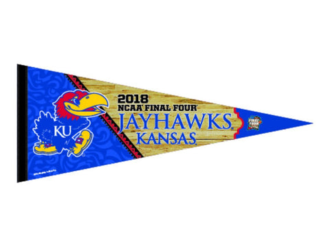 Shop Kansas Jayhawks 2018 NCAA Final Four March Madness San Antonio Pennant - Sporting Up