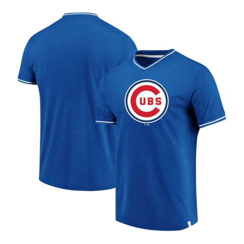 Men's Majestic Royal Chicago Cubs 2017 NL Central Division Champions Locker Room T-Shirt