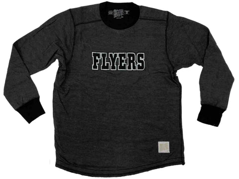 Philadelphia Flyers Retro Brand WOMEN Gray Cut Neck Vintage Wash Sweater