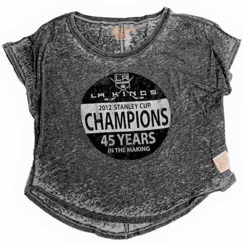 Los Angeles Kings Mens 2012 Stanley Cup Champions T-Shirt Black
