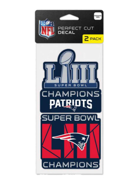 Los Angeles Rams New England Patriots 2019 Super Bowl LIII Multi-Use Decal