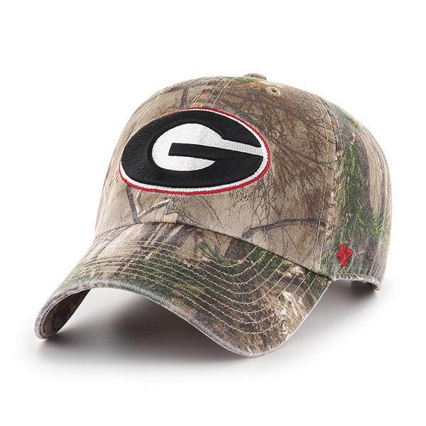 : '47 Georgia Bulldogs Camo Clean Up Strapback