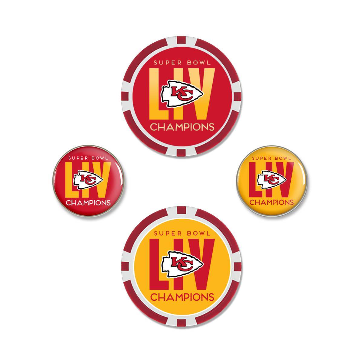 San Francisco 49ers Golf Ball Markers (Set of 4), Ball Markers