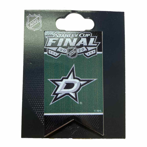 Shop Dallas Stars 2020 NHL Stanley Cup Final Western Conf. Champions Banner Lapel Pin - Sporting Up