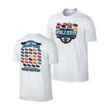 2021 Men's College World Series CWS 8 Team Flags History of Champions T-Shirt - Sporting Up