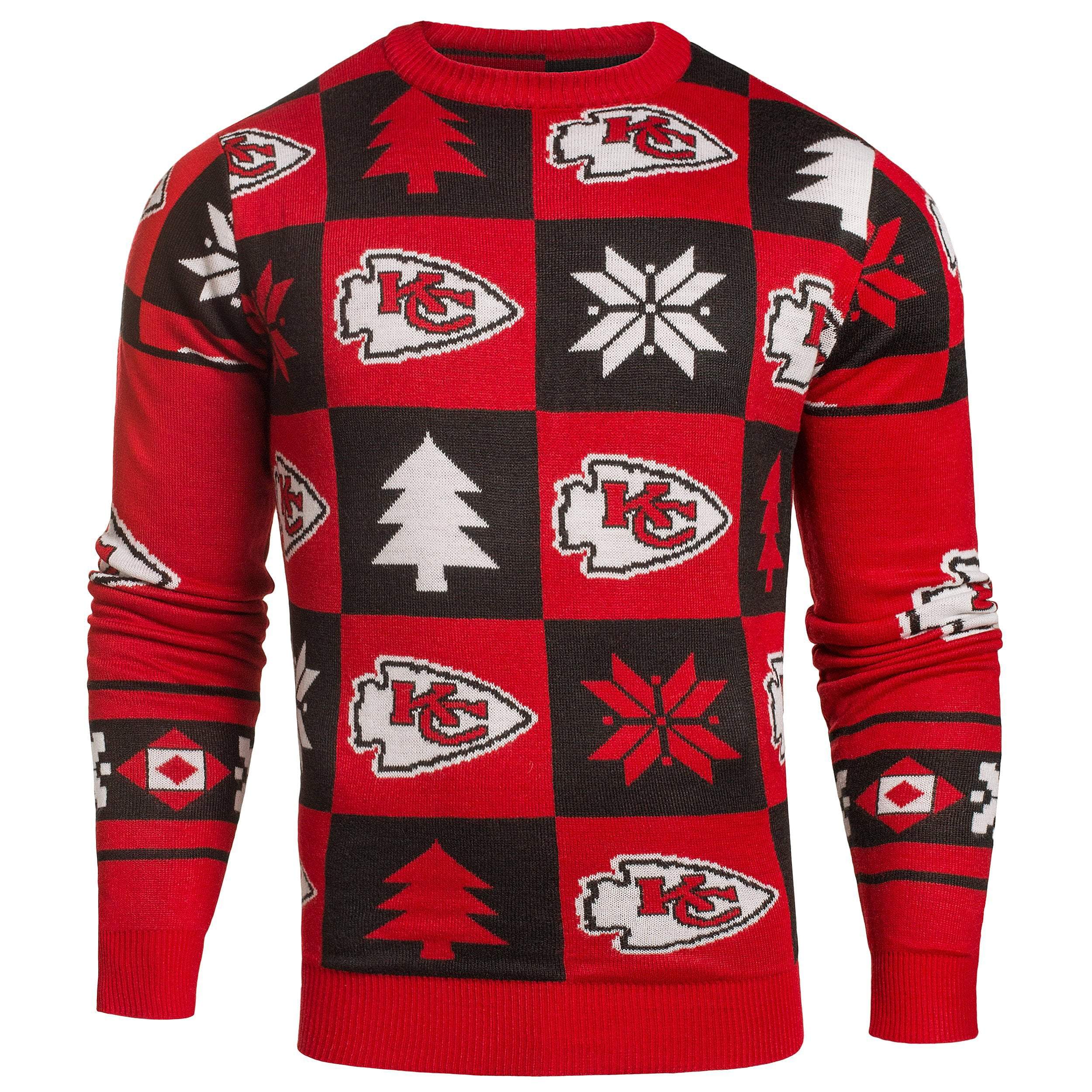 Kansas City Chiefs Red Ugly Wool Sweater Christmas - Chiefs