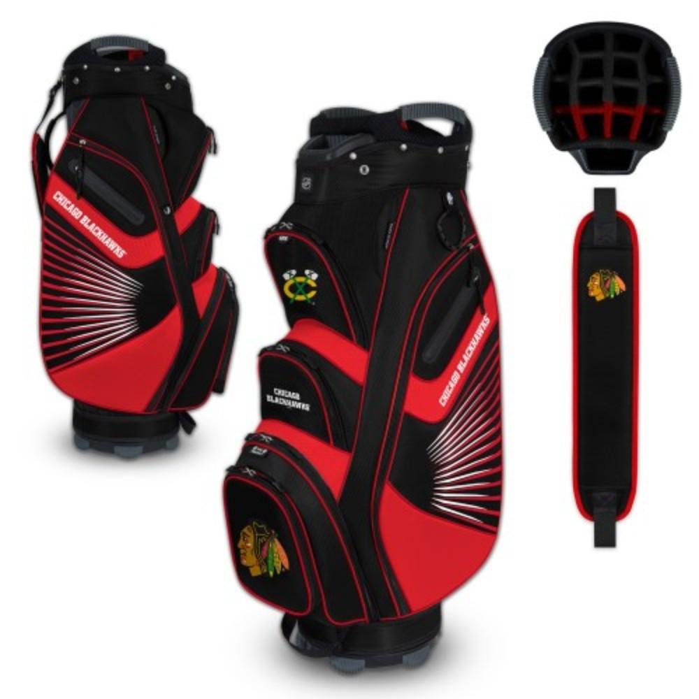 NHL Officially Licensed Cart Golf Bags Chicago Blackhawks